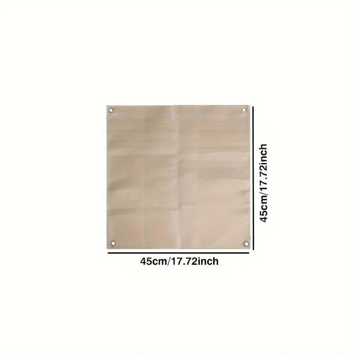 Fireproof Mat for BBQ and Fire Pits - BlazeShield-80x80 CM-State of Style