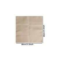 Fireproof Mat for BBQ and Fire Pits - BlazeShield-80x80 CM-State of Style