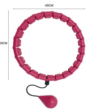 Fitness Hoop | Full-Body Workout for Strength & Coordination-Pink-State of Style