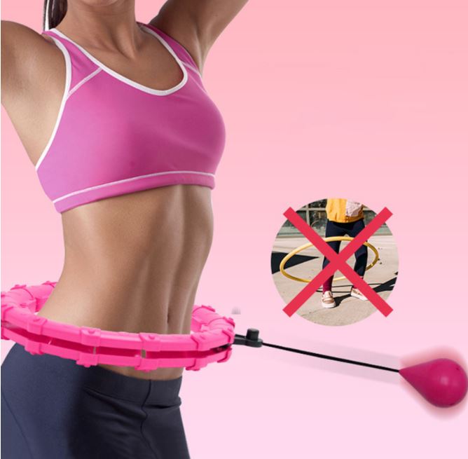Fitness Hoop | Full-Body Workout for Strength & Coordination-Pink-State of Style