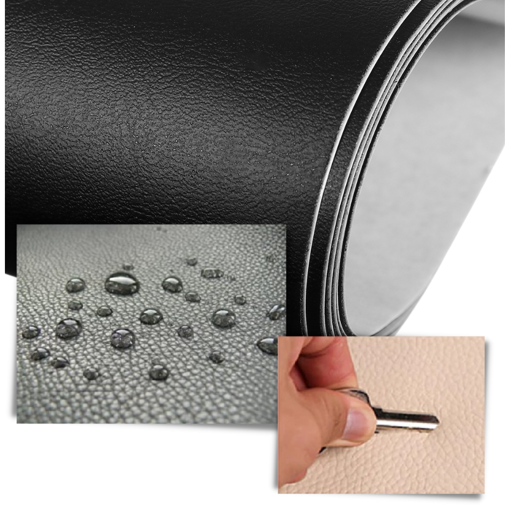 FixLeather Self-Adhesive Repair Patch – Revive Leather Furniture and Accessories-Black-State of Style