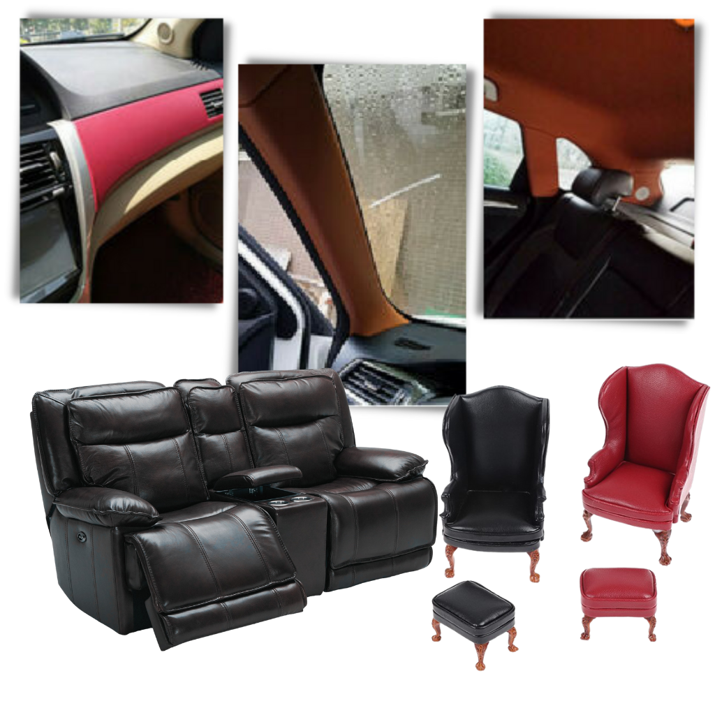 FixLeather Self-Adhesive Repair Patch – Revive Leather Furniture and Accessories-Black-State of Style