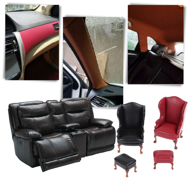 FixLeather Self-Adhesive Repair Patch – Revive Leather Furniture and Accessories-Black-State of Style