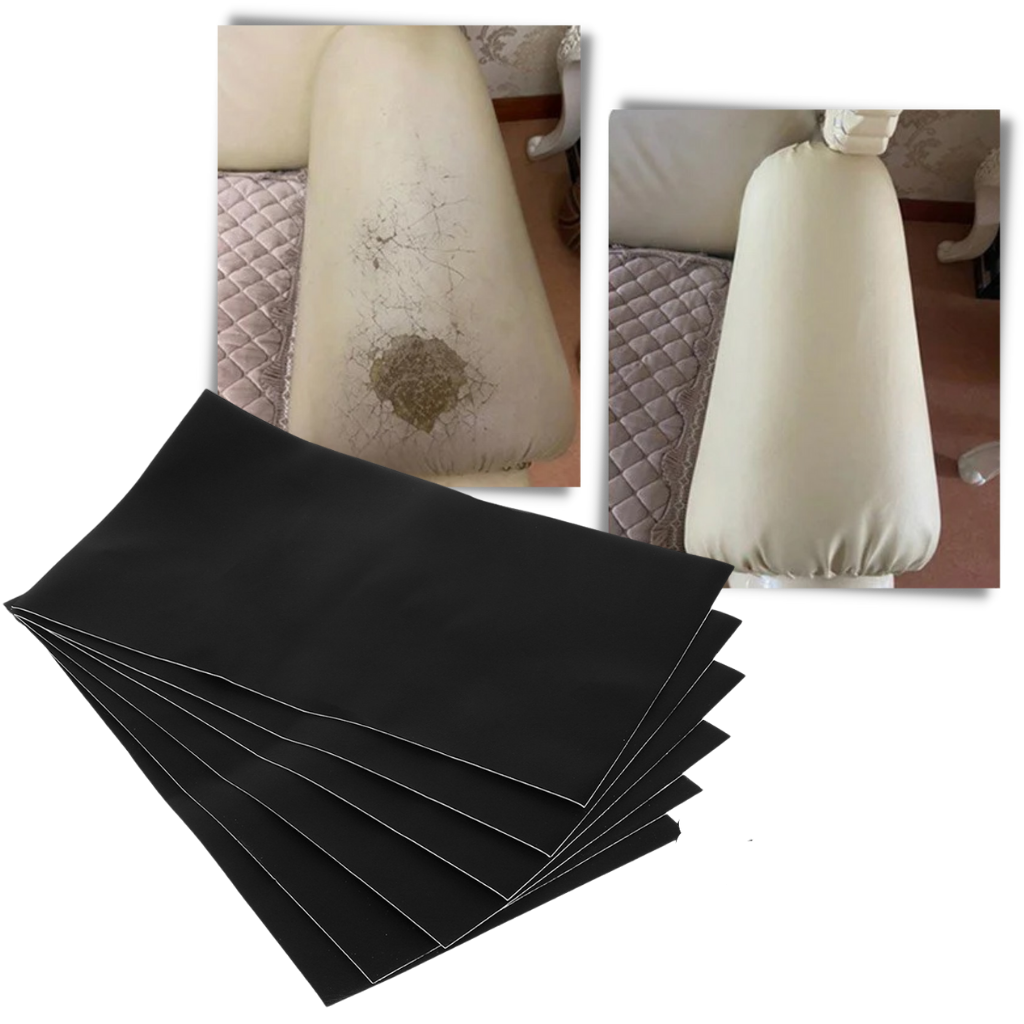 FixLeather Self-Adhesive Repair Patch – Revive Leather Furniture and Accessories-Black-State of Style