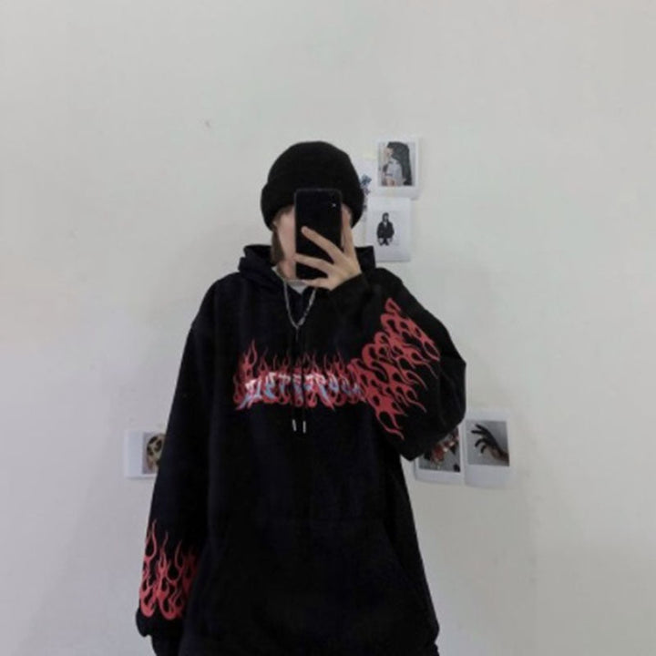 FlameHoodie | Unisex Hoodie for Comfort & Style-Black 2-S-State of Style