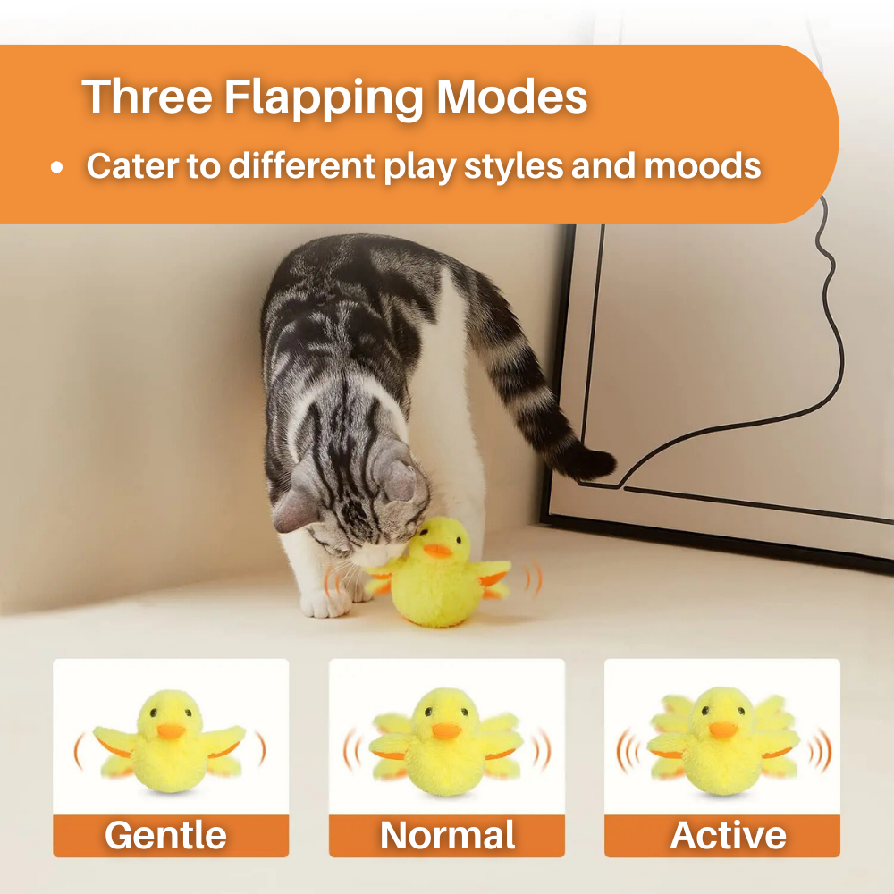 Flapping Duck Toy for Cats - DuckDash™ (1+1 FREE)-State of Style