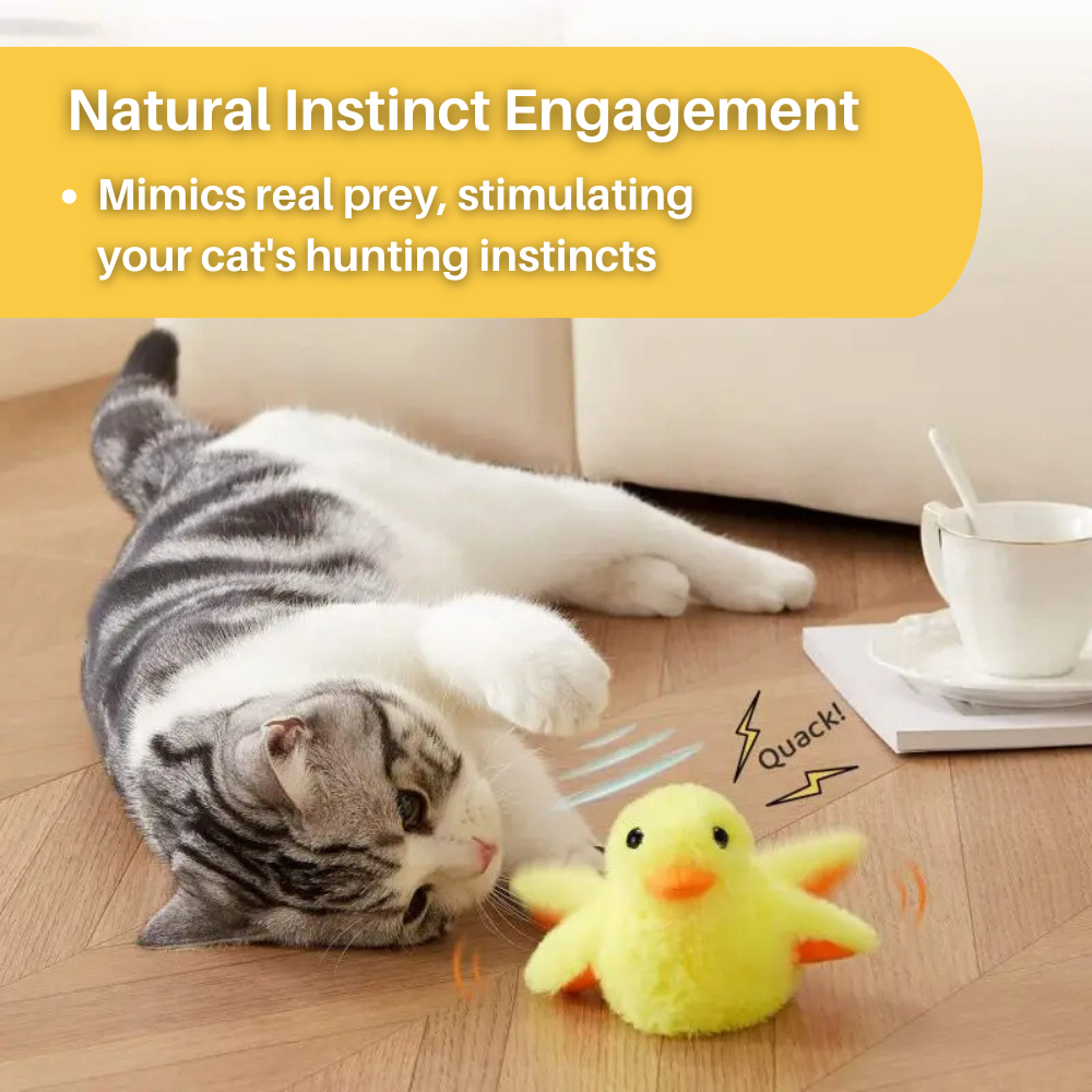 Flapping Duck Toy for Cats - DuckDash™ (1+1 FREE)-State of Style