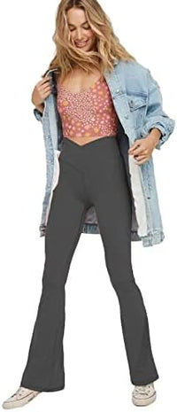 Flared Yoga Leggings - VFit-Black-2XS-State of Style