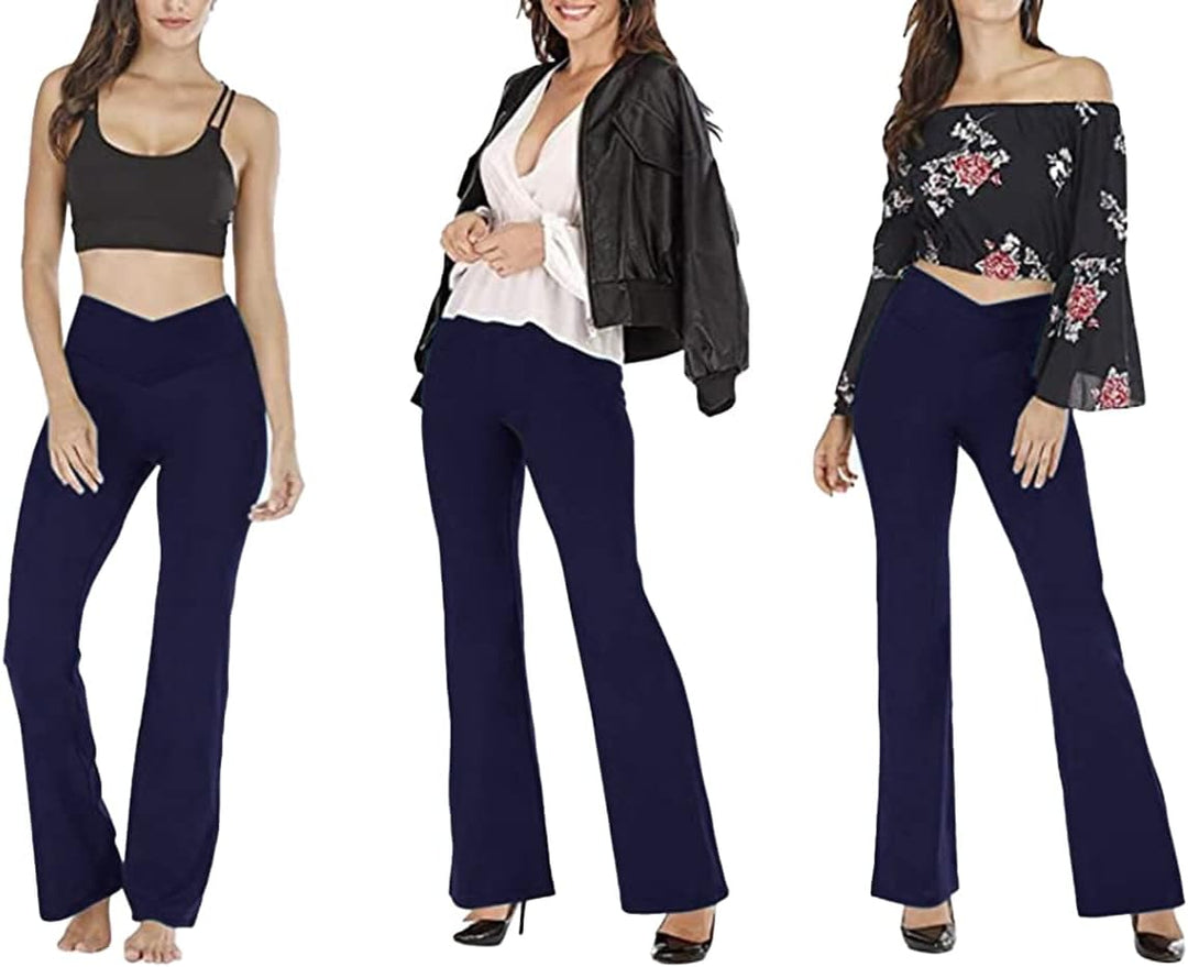 Flared Yoga Leggings - VFit-Black-2XS-State of Style