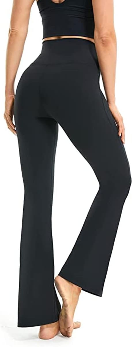 Flared Yoga Leggings - VFit-Black-2XS-State of Style