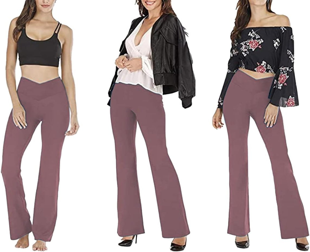 Flared Yoga Leggings - VFit-Black-2XS-State of Style