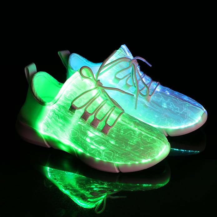 Flashing LED Fiber Optic Sneakers - Orion-4.5-State of Style