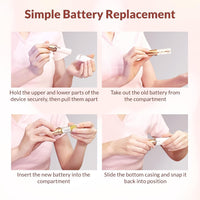 Flawless Facial Hair Remover – Discover Smooth Skin Now!-Rose gold-State of Style