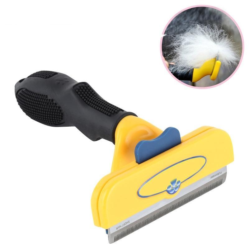 Flea Comb for Dogs and Cats - FleaFree Deluxe-Yellow-State of Style
