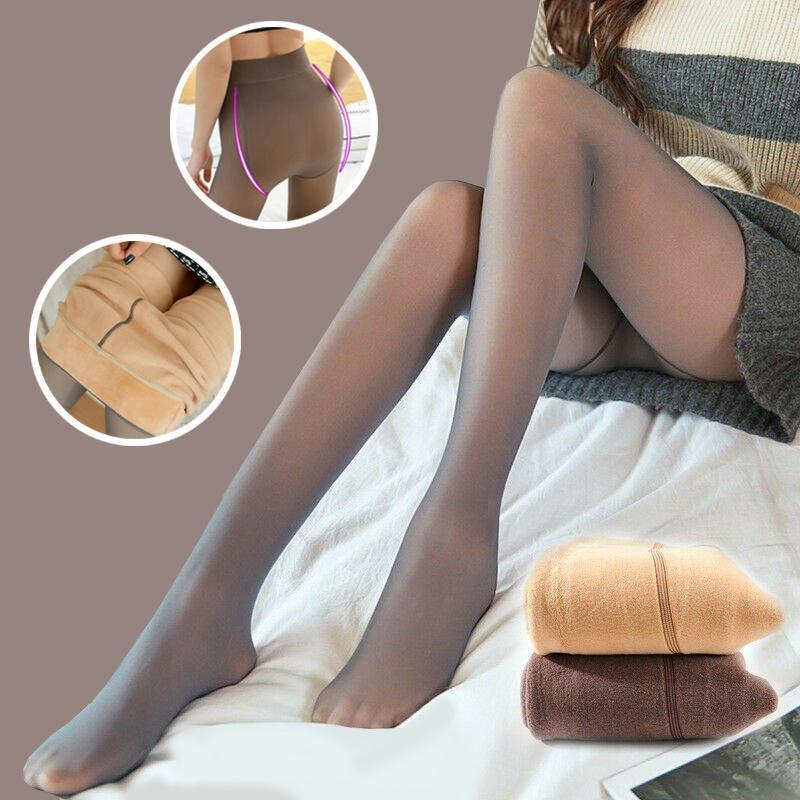 Fleece Leggings | Warm & Stylish Winter Wear-Black-State of Style