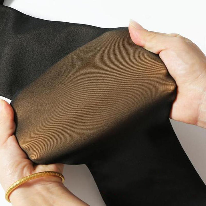 Fleece Leggings | Warm & Stylish Winter Wear-Black-State of Style