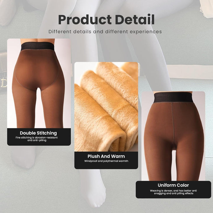 Fleece-lined Tights - Nova-Black-XS-State of Style