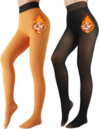 Fleece-lined Tights - Nova-Black-XS-State of Style