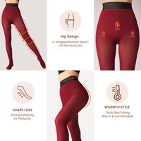 Fleece-lined Tights - Nova-Black-XS-State of Style