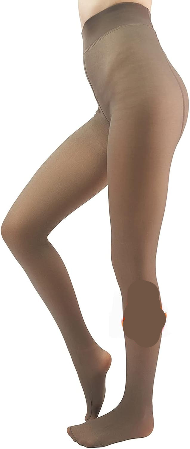 Fleece-lined Tights - Nova-Brown-XS-State of Style