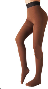 Fleece-lined Tights - Nova-Coffee-XS-State of Style