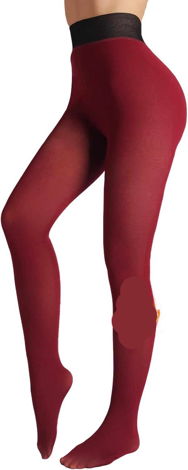 Fleece-lined Tights - Nova-Red-XS-State of Style
