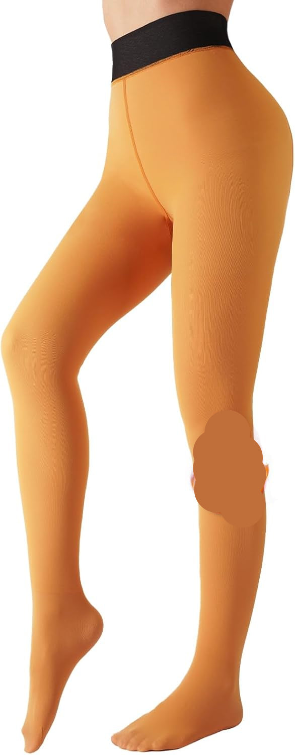 Fleece-lined Tights - Nova-Yellow-XS-State of Style