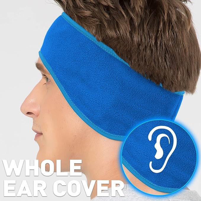 Fleece Winter Ear Warmers - Marco-Black-State of Style