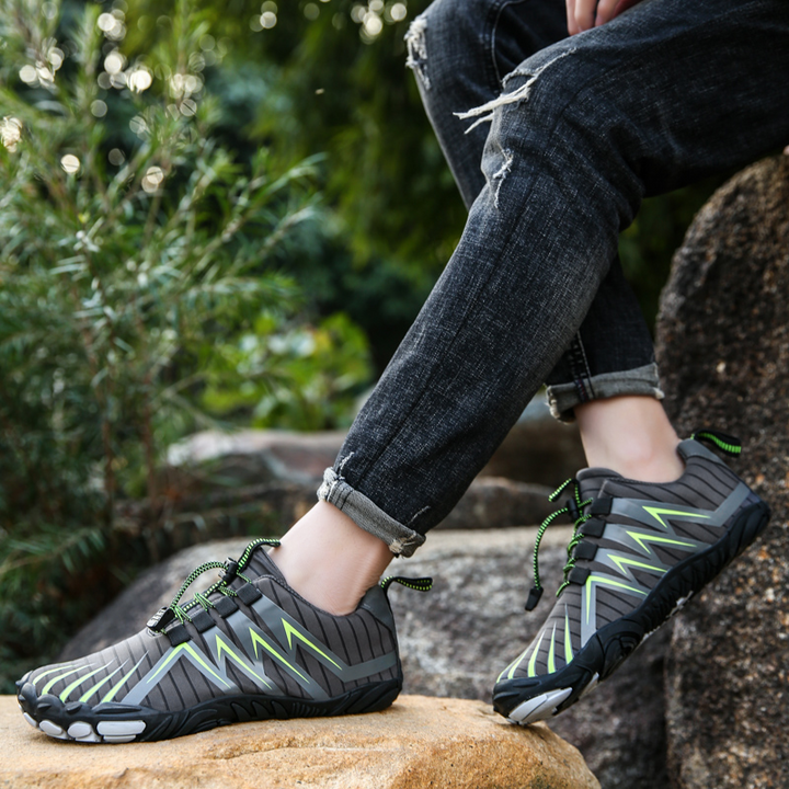 Flexible Barefoot Sneaker - Finn-Red-4-State of Style