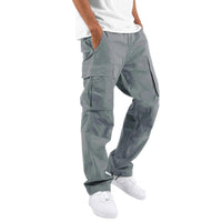 Flexible Cargo Trousers | Stretch Regular-Fit Men-Grey-S-State of Style