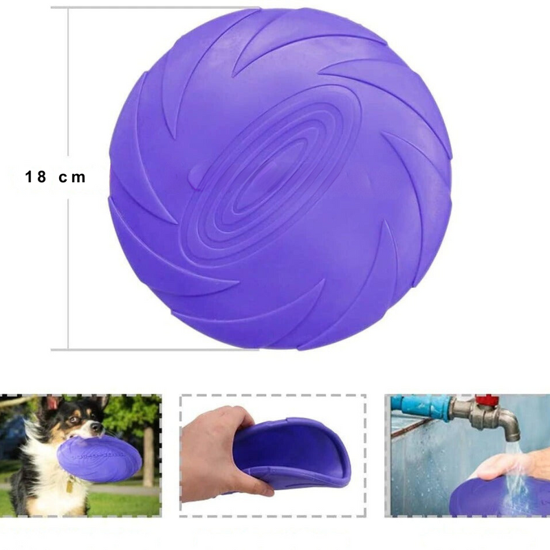Flexible Dog Frisbee - FlexiFling (1+1 FREE)-Red-S - 5.91 IN Ø-State of Style