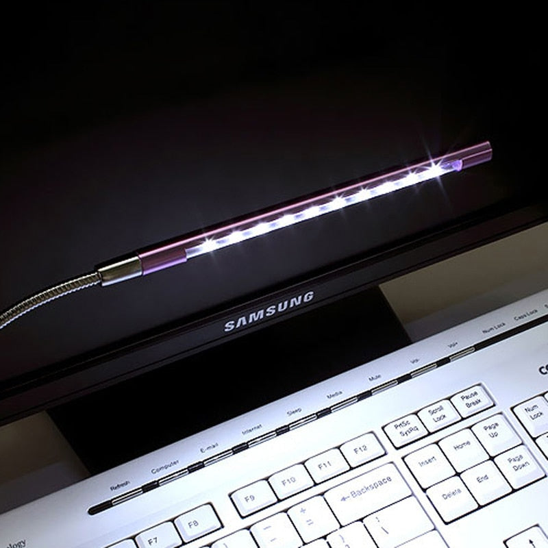 Flexible LED Keyboard Light - LumoBeam-Black-State of Style
