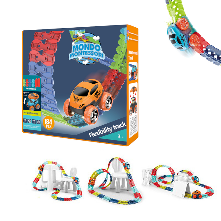 Flexible Montessori Play Path – FlexiTrack-184 Delig-State of Style