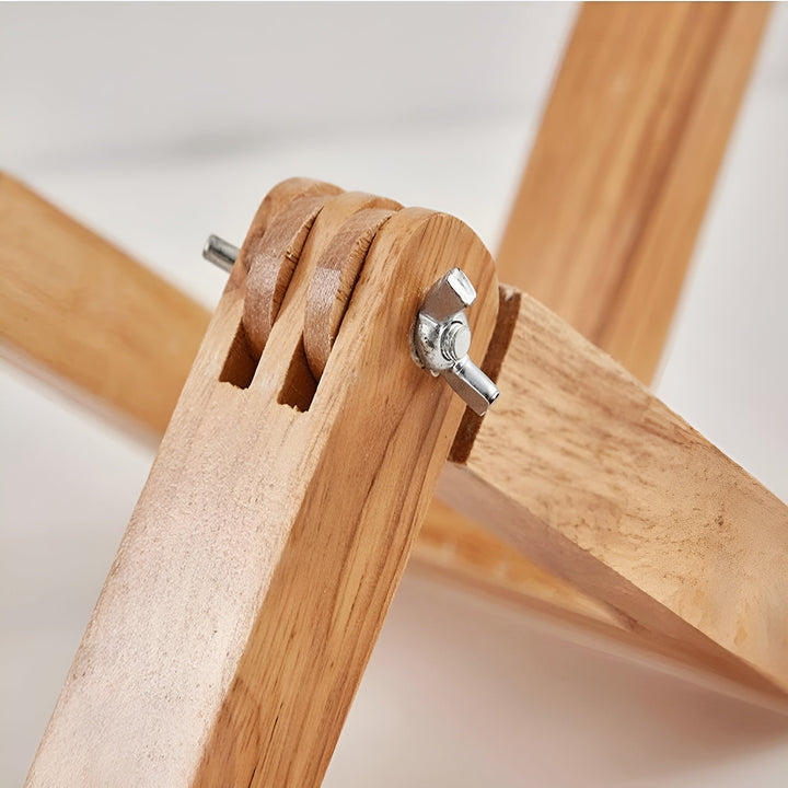 Flexible Robot Desk Lamp made of Solid Wood – LumoBot-State of Style
