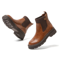 Flexible Short Women's Boots - Elin-Black-5-State of Style