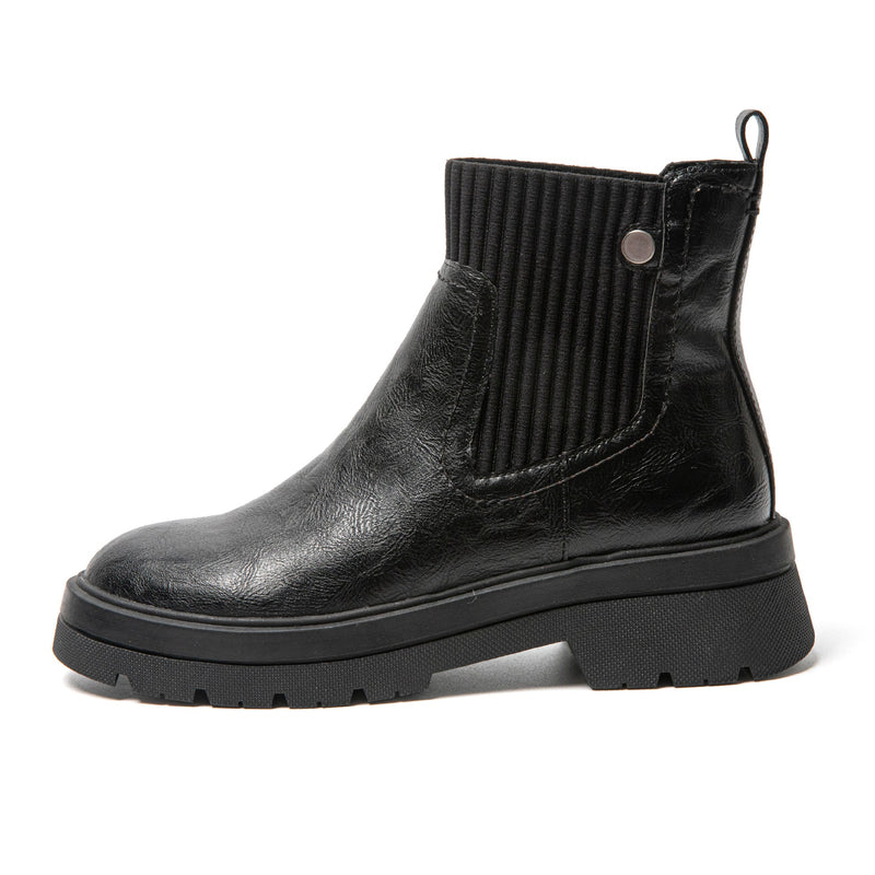 Flexible Short Women's Boots - Elin-Black-5-State of Style