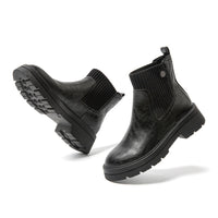 Flexible Short Women's Boots - Elin-Black-5-State of Style