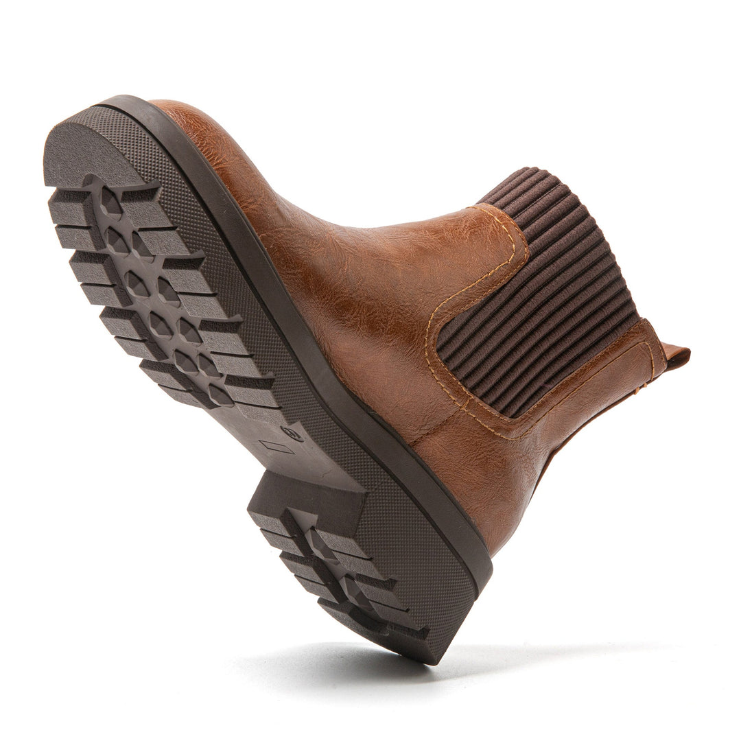 Flexible Short Women's Boots - Elin-Black-5-State of Style