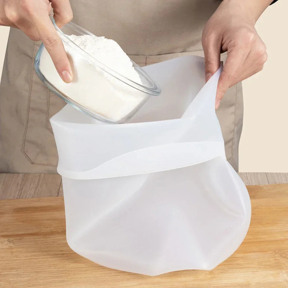 Flexible Silicone Storage and Kneading Bag - FlexiBake-Small-State of Style
