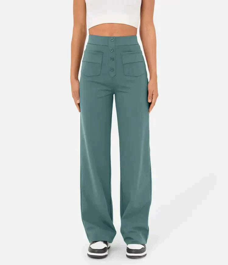Flexible & Stylish Women's Pants - Vivienne-Green-S-State of Style
