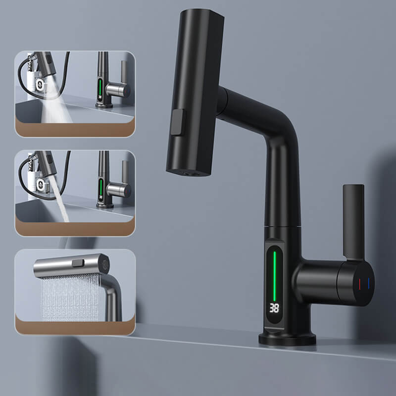Flexible Water Tap - WaterMaster-Black with display-State of Style