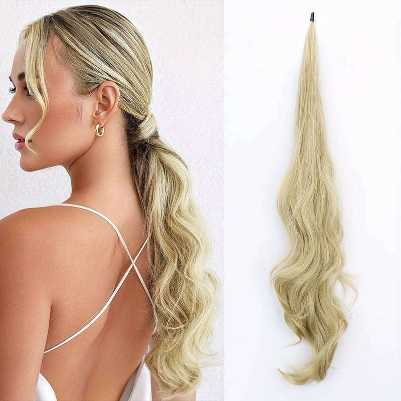 Flexible Wrap-Around Ponytail for Long, Full Hair - Selena-California Blonde-State of Style