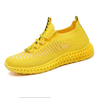 FlexStride 4D | Everyday Sports Shoe for Women with Cushioned Sole-Yellow-3.5-State of Style