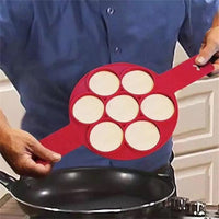 FlipMaster – Non-Stick Pancake Pan-Red-Circle-State of Style