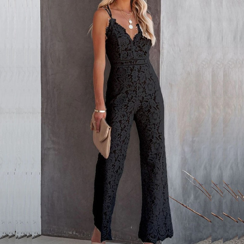 FlirtySuit | Elegant & Stylish Women's Jumpsuit-Black-XS-State of Style