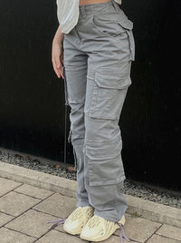 FloortjesPants | Stylish & Functional Women's Cargo Pants-Khaki-S-State of Style