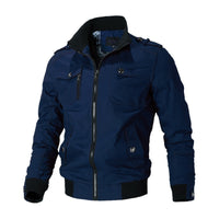 FlorisJacket | Lightweight Windbreaker Jacket for Men-Blue-M-State of Style