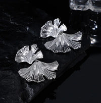 Flower Earrings in Gold and Silver - Liora-Silver-State of Style