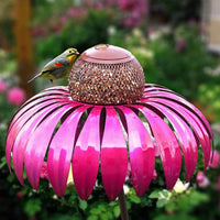 Flower-Shaped Bird Feeder - FloraFeeder-Red-State of Style