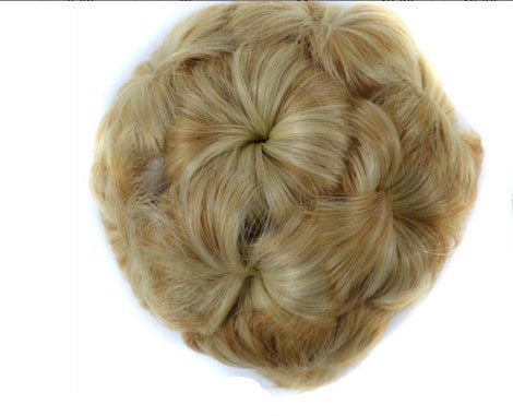 Flower-shaped Hair Clip with Hair Extension – Fiora-Blonde-State of Style